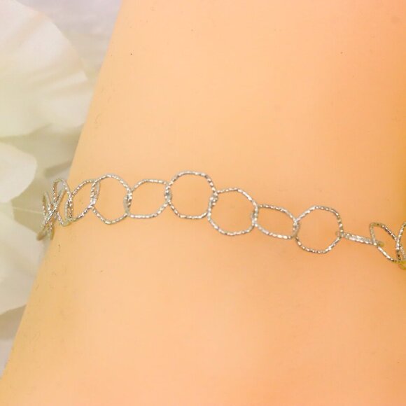 Minimalist Anklet, Sleek & Modern Design, Women’s Fashion, YC110406-A - Picture 1 of 10